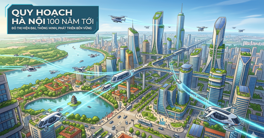 Quy hoạch Thủ đô Hà Nội: Áp dụng mô hình đô thị 15 phút