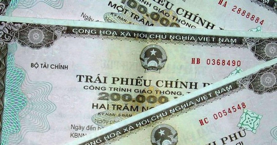 Trái phiếu Chính phủ phát hành 45.500 tỷ đồng, cao nhất 4 tháng
