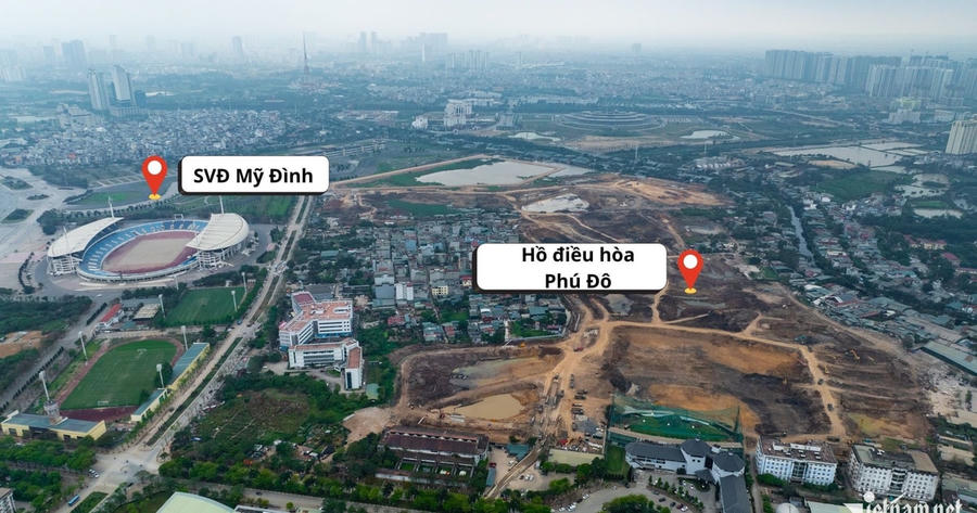 Phường Từ Liêm sắp thu hồi khoảng 52 ha đất làm đường, cầu, hồ điều hòa