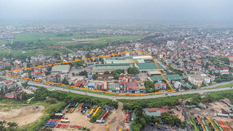 Đất vàng TOD Yên Viên 1,4 ha của PEC đang bỏ ngỏ