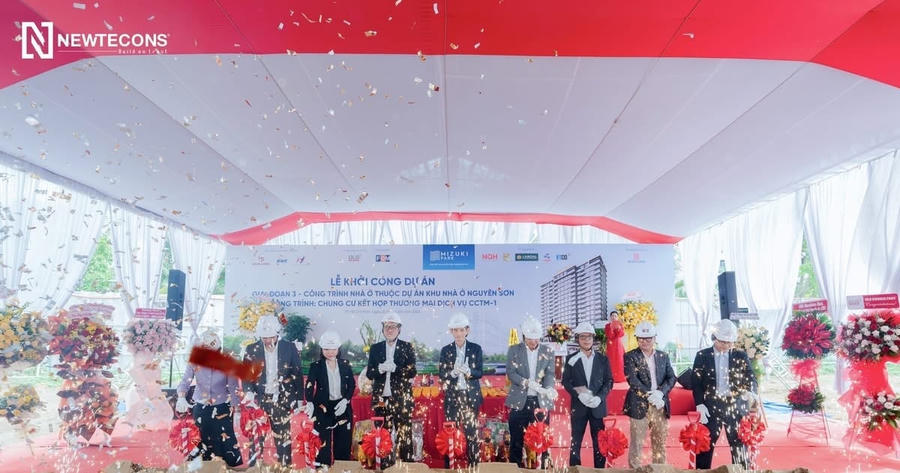 Nam Long khởi công CCTM1 tại Mizuki Park, thêm bước tăng tốc