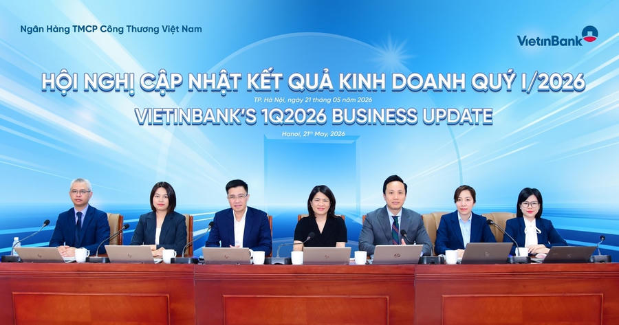 VietinBank báo lãi quý I/2026, tổng tài sản đạt 2,9 triệu tỷ đồng