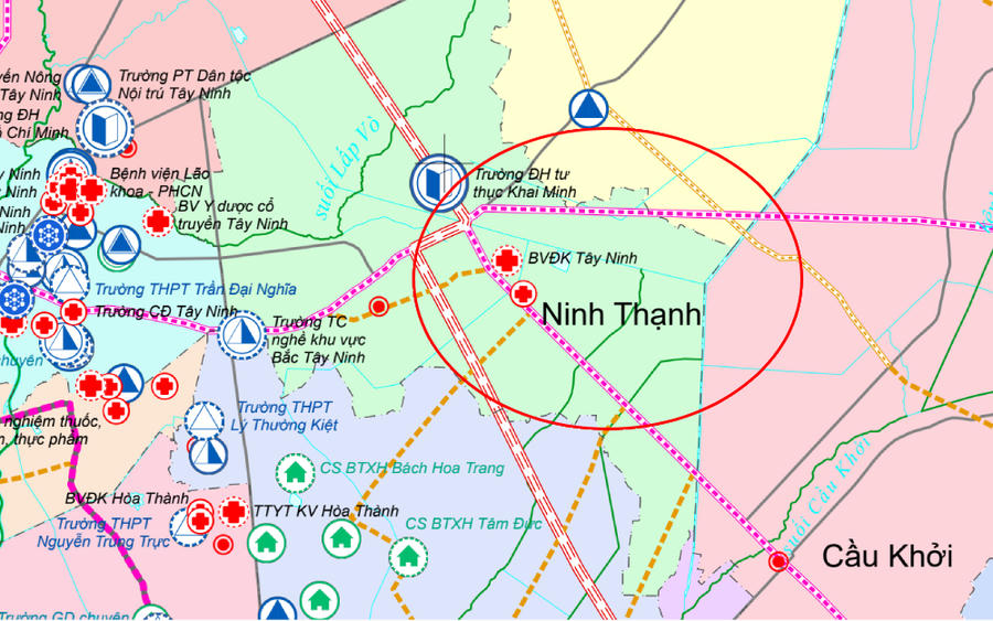 Tây Ninh xây bệnh viện đa khoa hạng I 1.000 giường tại Ninh Thạnh