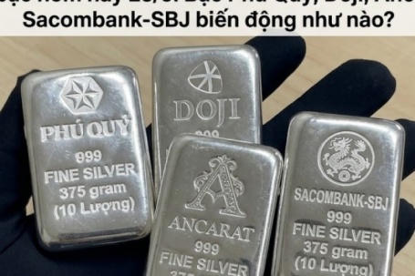 Chốt giá bạc hôm nay: quốc tế lùi về 75 USD/ounce, trong nước biến động ra sao?