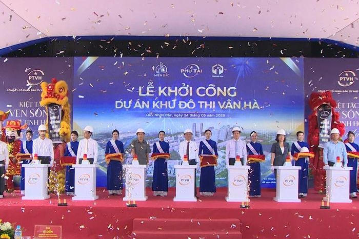 Khởi công Khu đô thị Vân Hà gần 50 ha tại phường Quy Nhơn Bắc
