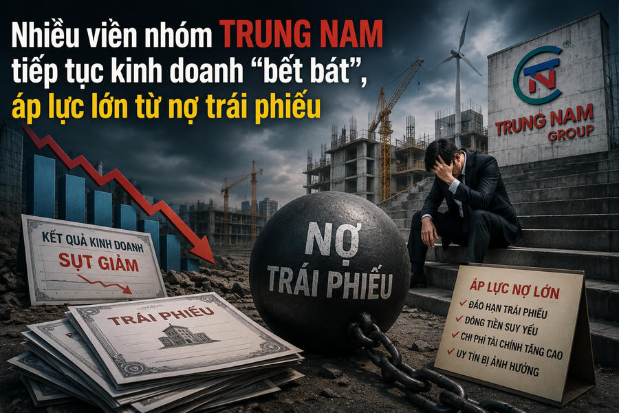 Nhóm thành viên Trung Nam tiếp tục kinh doanh “bết bát”, áp lực lớn từ nợ trái phiếu, vẫn “loay hoay” với dự án chống ngập 10.000 tỷ đồng?