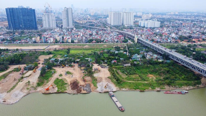 Làm Công viên Phú Thượng hơn 776 tỷ đồng thuộc Dự án trục cảnh quan sông Hồng