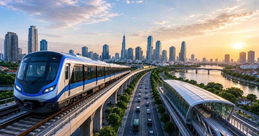 Metro số 4 TP. HCM dài 43km qua 22 phường, xã: Có diễn biến mới