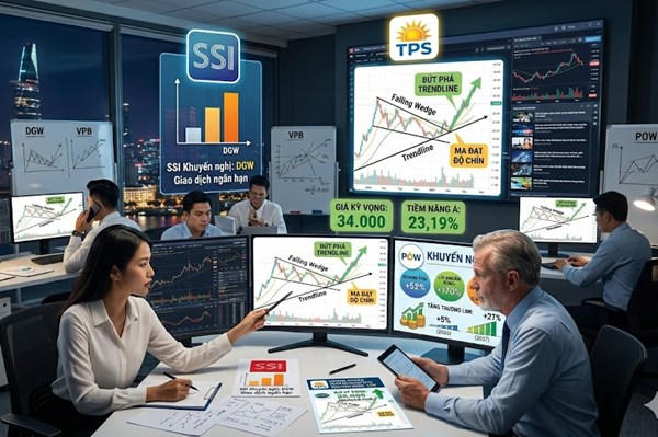 Khuyến nghị cổ phiếu DGW, VPB và POW ngày 27/05/2026