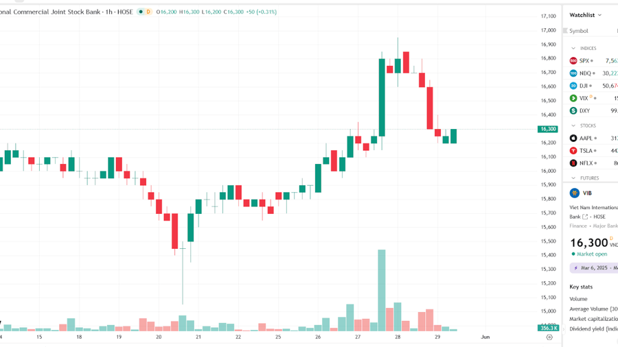 Cổ đông lớn VIB nâng sở hữu lên hơn 8,4% vốn