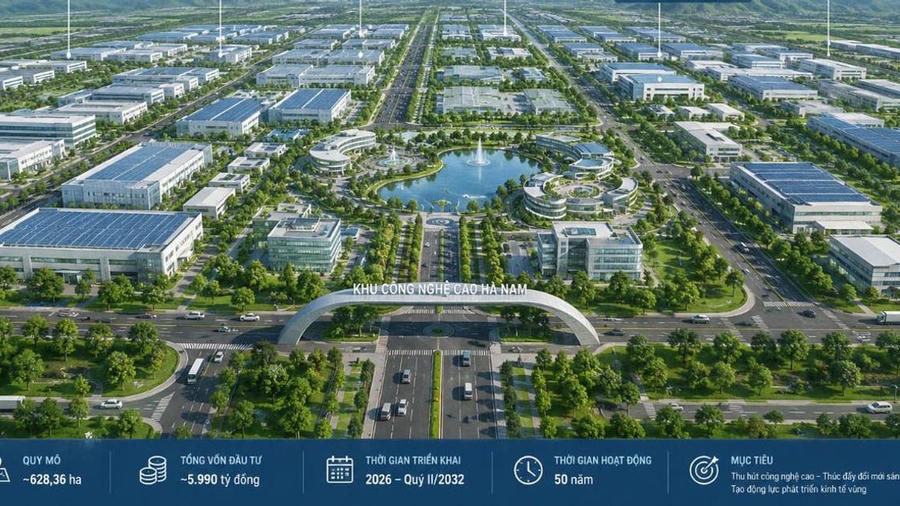 VSIP đầu tư khu công nghệ cao gần 6.000 tỷ đồng tại Ninh Bình