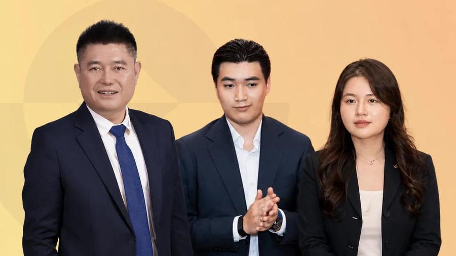 Con trai, con gái bầu Thụy gia nhập Sacombank
