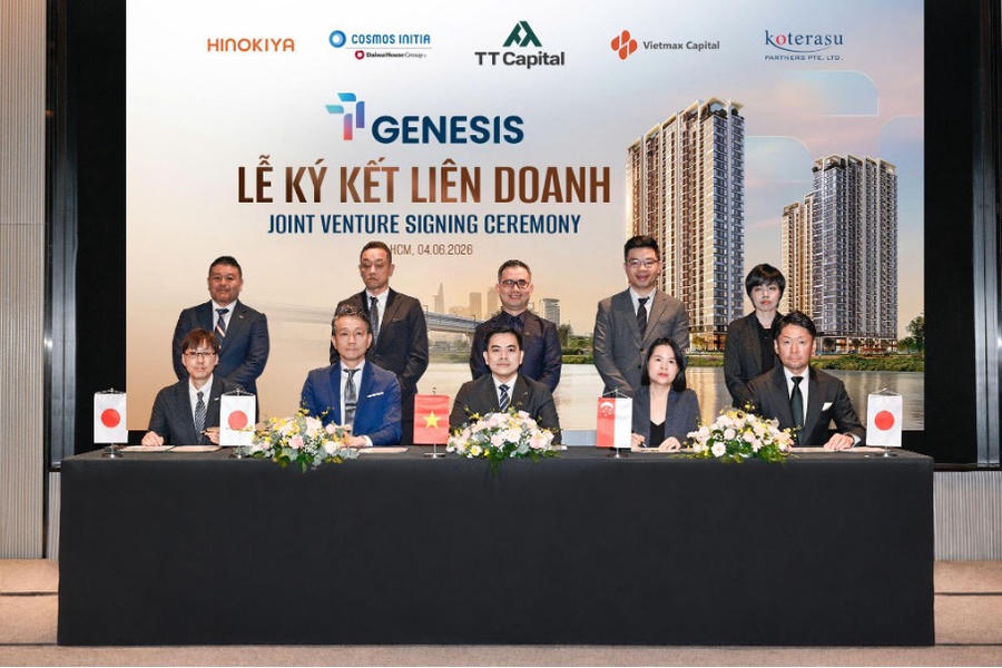 Cú bắt tay của 5 tập đoàn quốc tế làm dự án TT GENESIS với 1.400 căn hộ khu Nam Tp.HCM