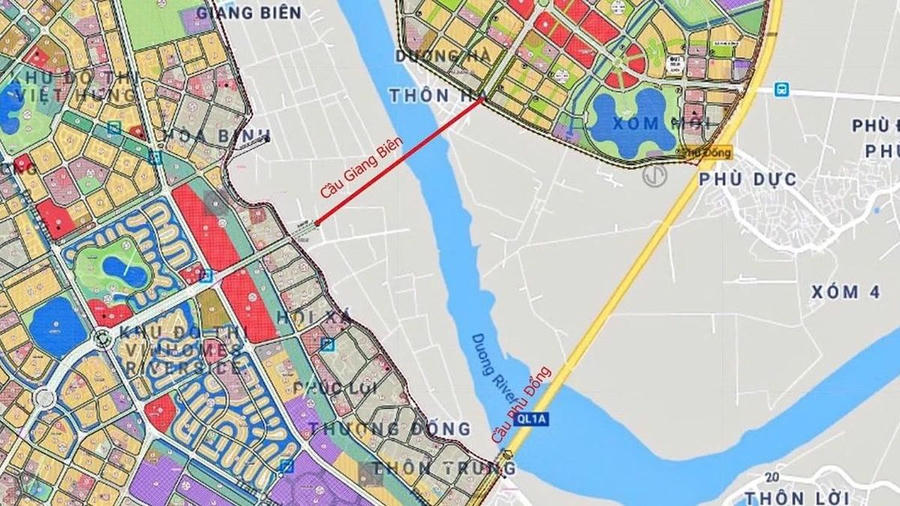 Hà Nội đề xuất xây cầu Giang Biên vượt sông Đuống gần 9.000 tỷ đồng