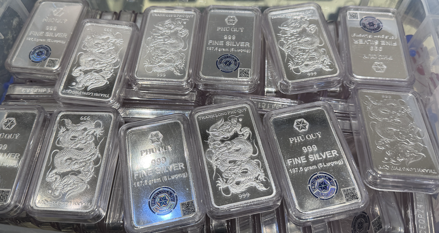 Giá bạc hôm nay 8/6/2026: bạc thỏi giảm gần 8 triệu đồng/kg