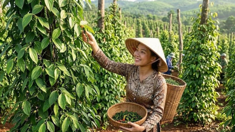 Giá hồ tiêu hôm nay (sáng 10.6):  nhiều địa phương tăng 1.000 đồng/kg