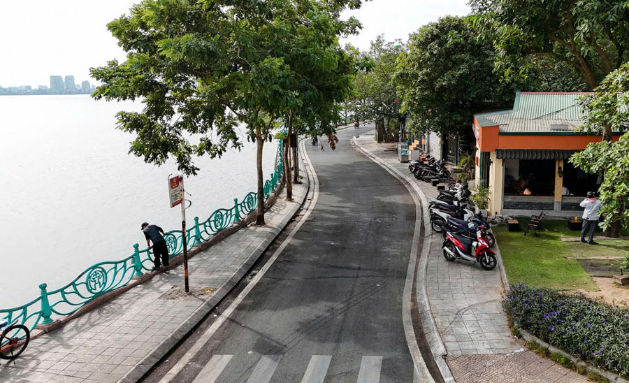 Hồ Tây sẽ cải tạo 13,5 km đường ven hồ, không mở vào khu dân cư