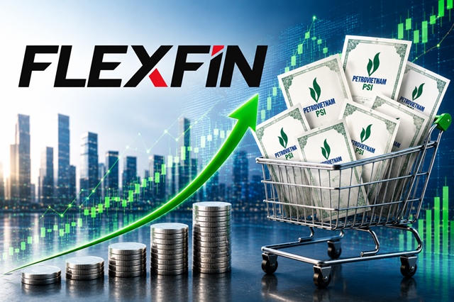 Flexfin trở thành cổ đông lớn mới của Chứng khoán Dầu Khí PSI