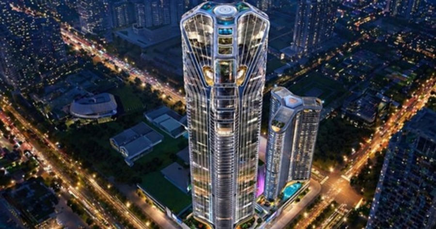Dragon 75 Complex: Tòa tháp 75 tầng 388m ở Bắc sông Cấm