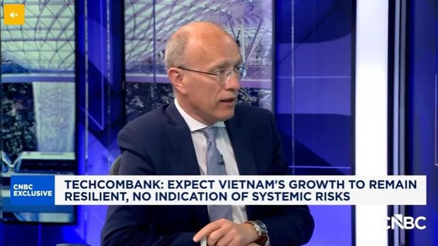 CEO Techcombank nói gì về tăng trưởng kinh tế Việt Nam?