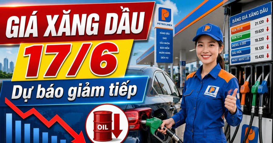 Chốt giá xăng dầu hôm nay 17/6: Giá dầu thế giới lao dốc, xăng trong nước chờ điều chỉnh chiều mai