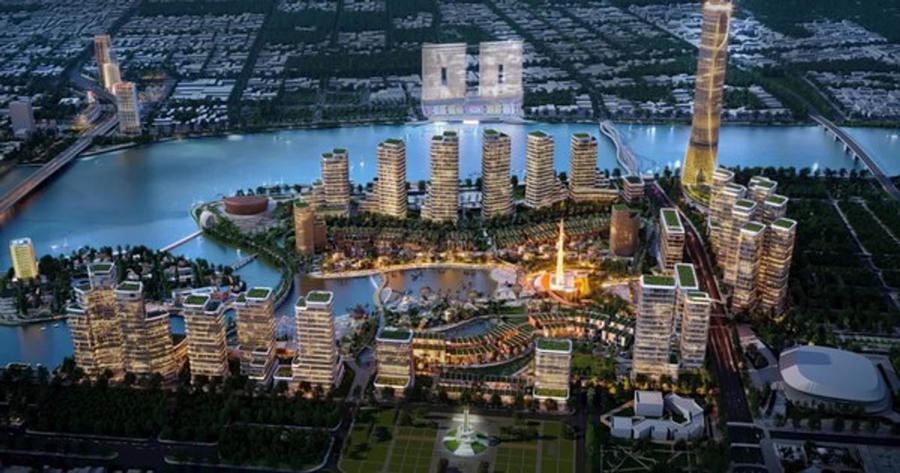Đà Nẵng có tòa tháp 408m, 69 tầng tại Da Nang Downtown