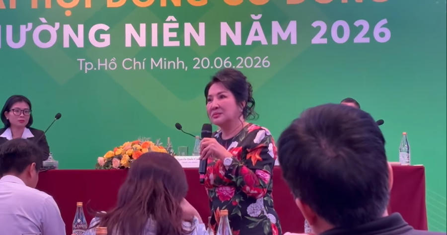 Bà Nguyễn Thị Như Loan nói gì về dự án Phước Kiển tại ĐHĐCĐ QCG?