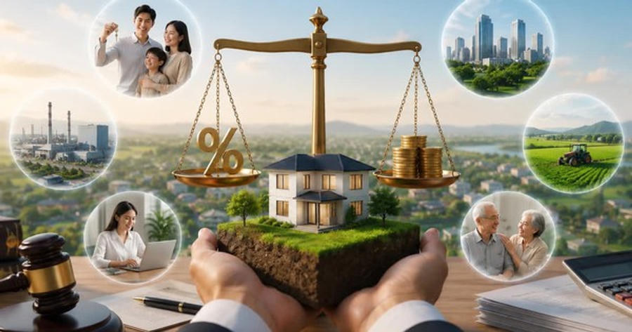 Miễn, giảm tiền sử dụng đất và tiền thuê đất theo Nghị định 230/2025: Đối tượng nào được hưởng?