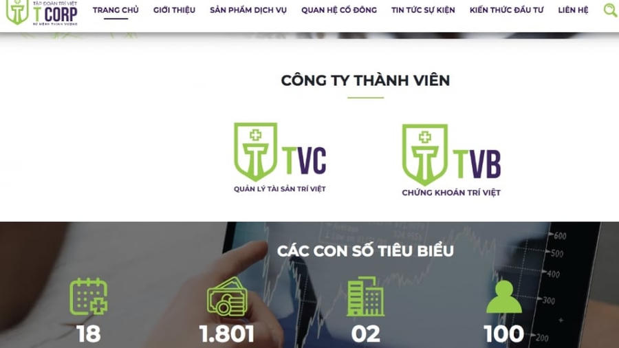 Công ty quản lý tài sản của đại gia chứng khoán “Tùng Trí Việt” T-Corp làm ăn thua lỗ