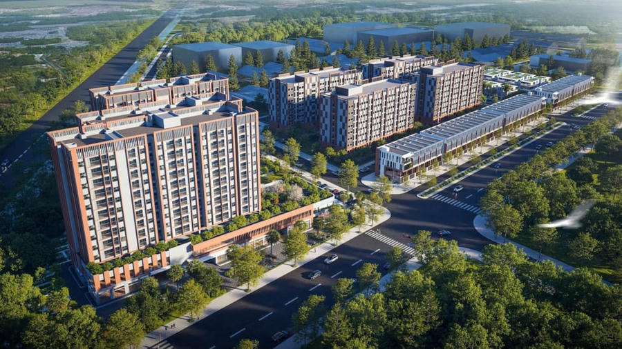 Hải Phòng xây 1.074 căn hộ cho công nhân thuê tại KCN Đại An