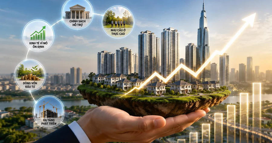 Điều gì đang tạo lực đỡ cho thị trường bất động sản Việt Nam?