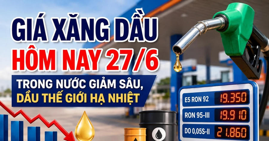 Giá xăng dầu hôm nay 27/6: Dầu thế giới quay đầu giảm