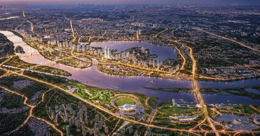 Quy hoạch tổng thể Hà Nội tầm nhìn 100 năm: Lấy Sông Hồng là trục cảnh quan sinh thái - văn hóa