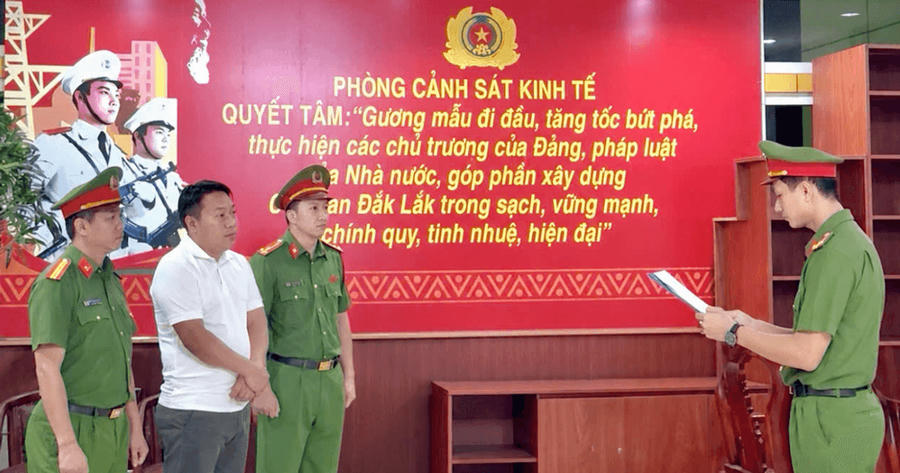 Bắt tạm giam giám đốc công ty bất động sản ở Đắk Lắk