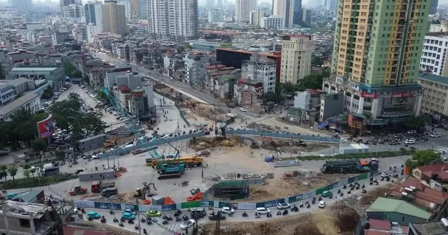 Vành đai 1 Hoàng Cầu - Voi Phục quyết tâm thông xe trước 2/9