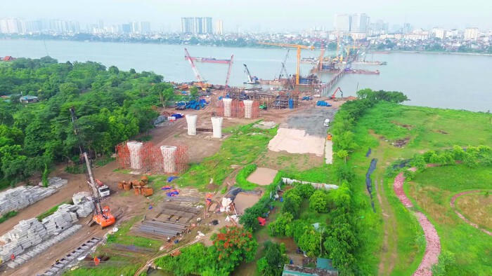 Hà Nội đẩy tiến độ, mục tiêu hoàn thành các dự án cầu vượt sông trước APEC 2027