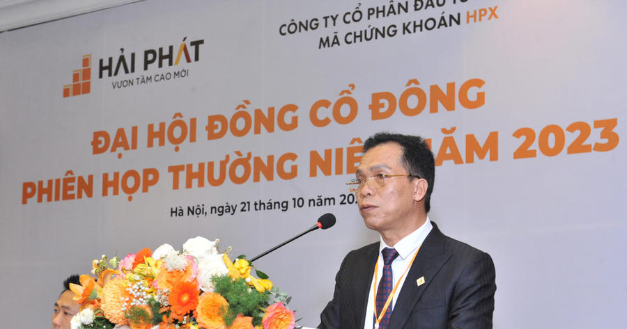 Chủ tịch Hải Phát Invest đăng ký mua thêm 10 triệu cổ phiếu HPX